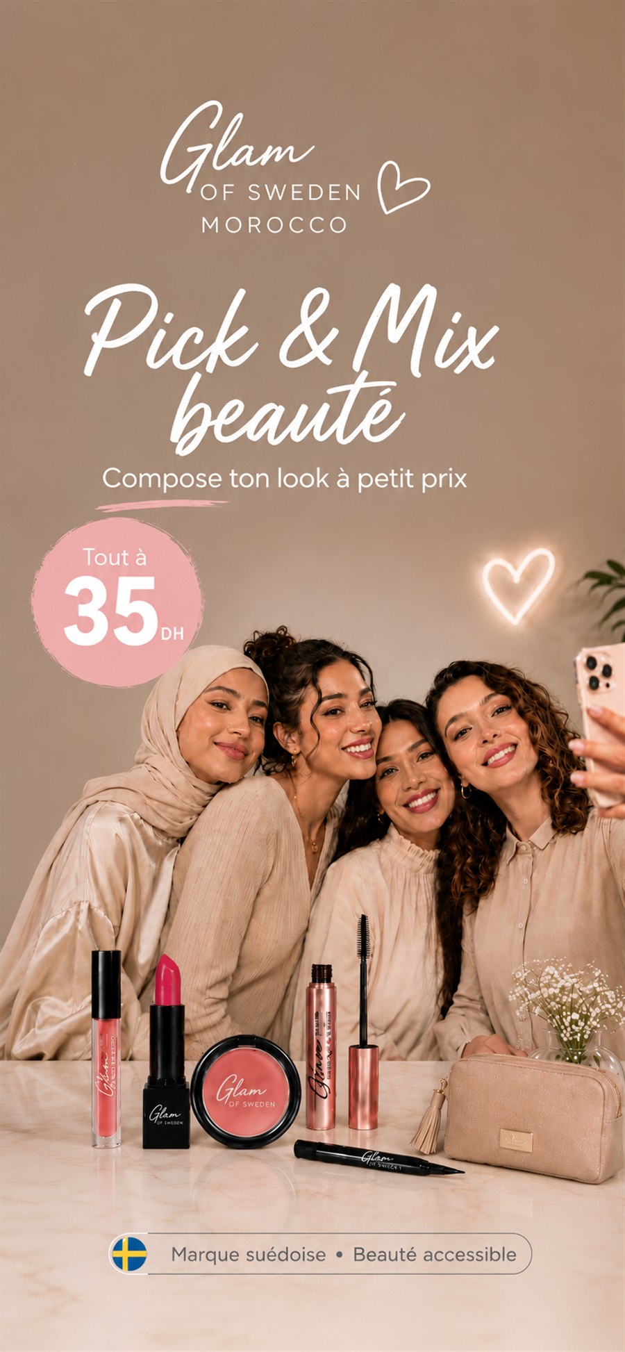 Glam of Sweden — Marque suédoise, beauté accessible à toutes