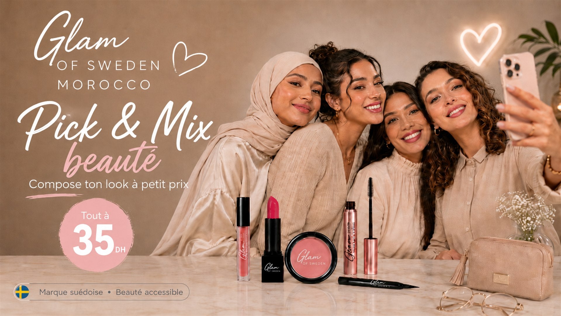 Glam of Sweden — Marque suédoise, beauté accessible à toutes