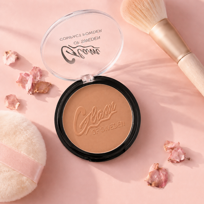 Poudre Compacte Glam of Sweden — mise en scène teinte 01