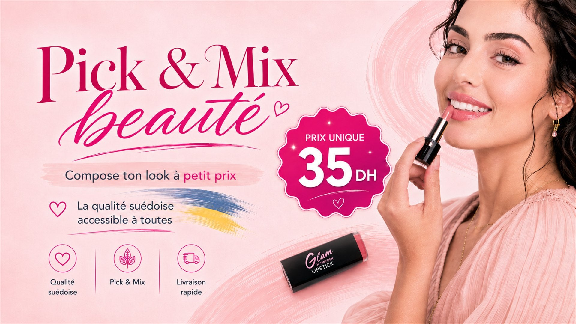 Glam of Sweden — Qualité suédoise accessible à toutes, 35 DH